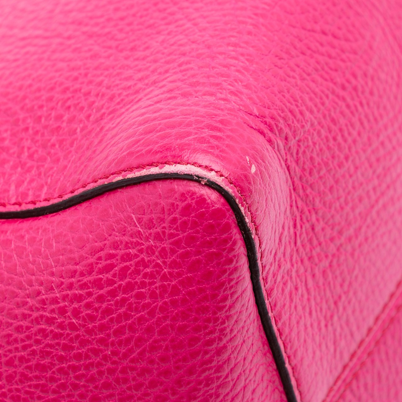 Gucci Medium Dollar Calfskin Swing Tote Roze