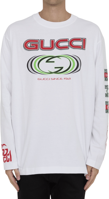 Gucci T-shirt con stampa Wit