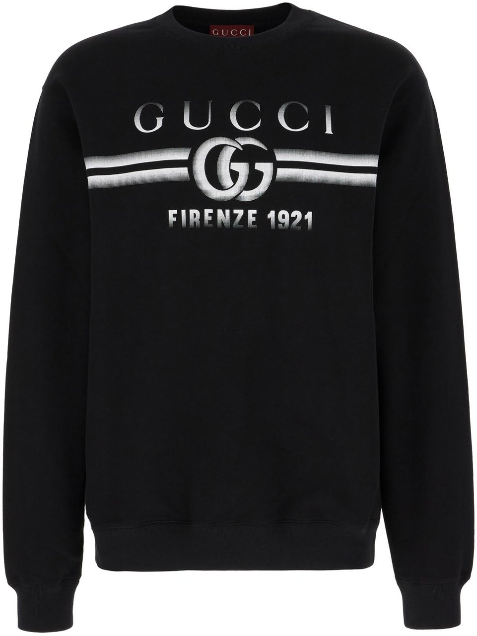 Gucci Gucci Black cotton sweatshirt Zwart
