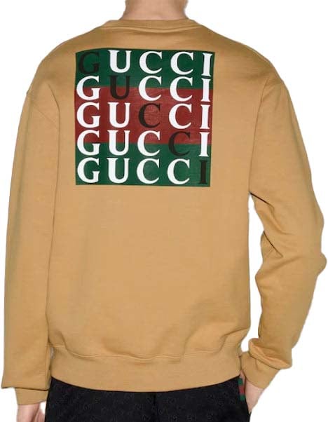 Gucci Gucci Jersey Sweatshirt 'Camel' Divers
