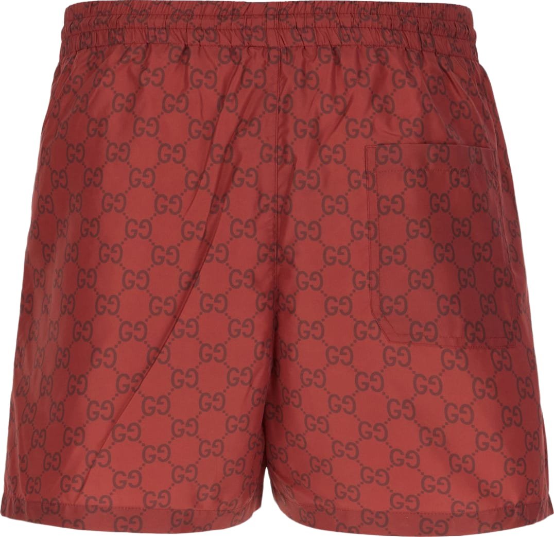 Gucci Gucci Printed nylon swimming shorts Divers