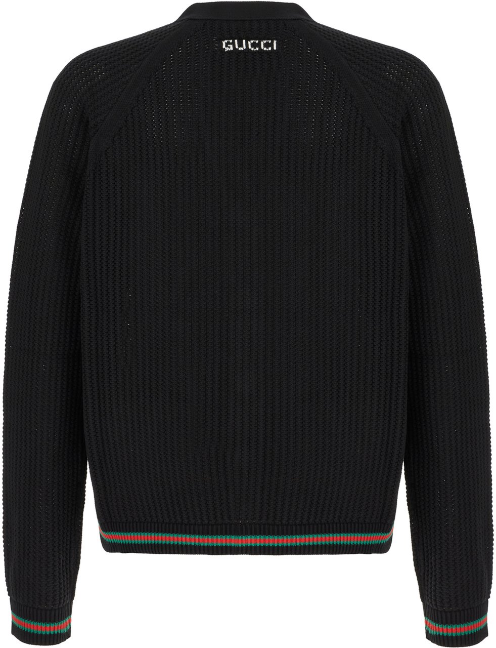 Gucci Gucci Black cotton cardigan Zwart