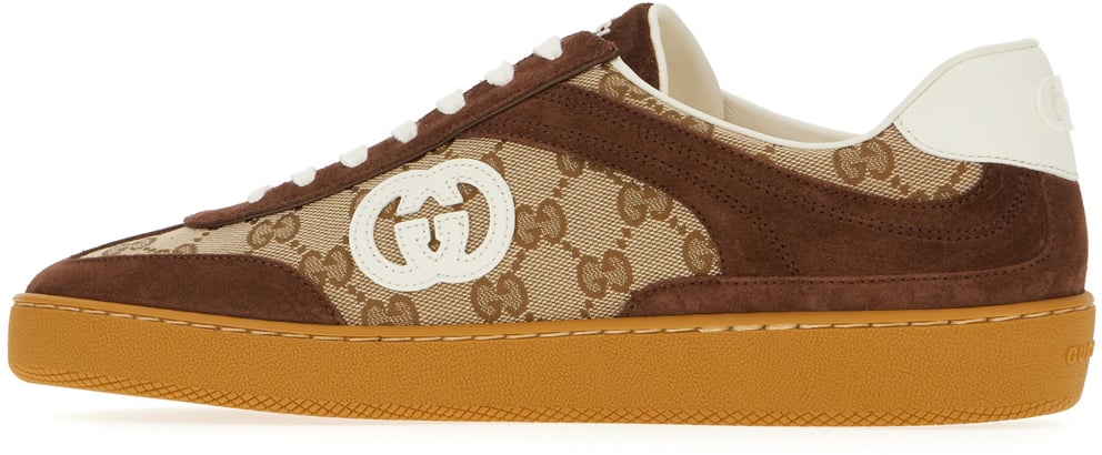 Gucci GG fabric and suede sneakers Divers