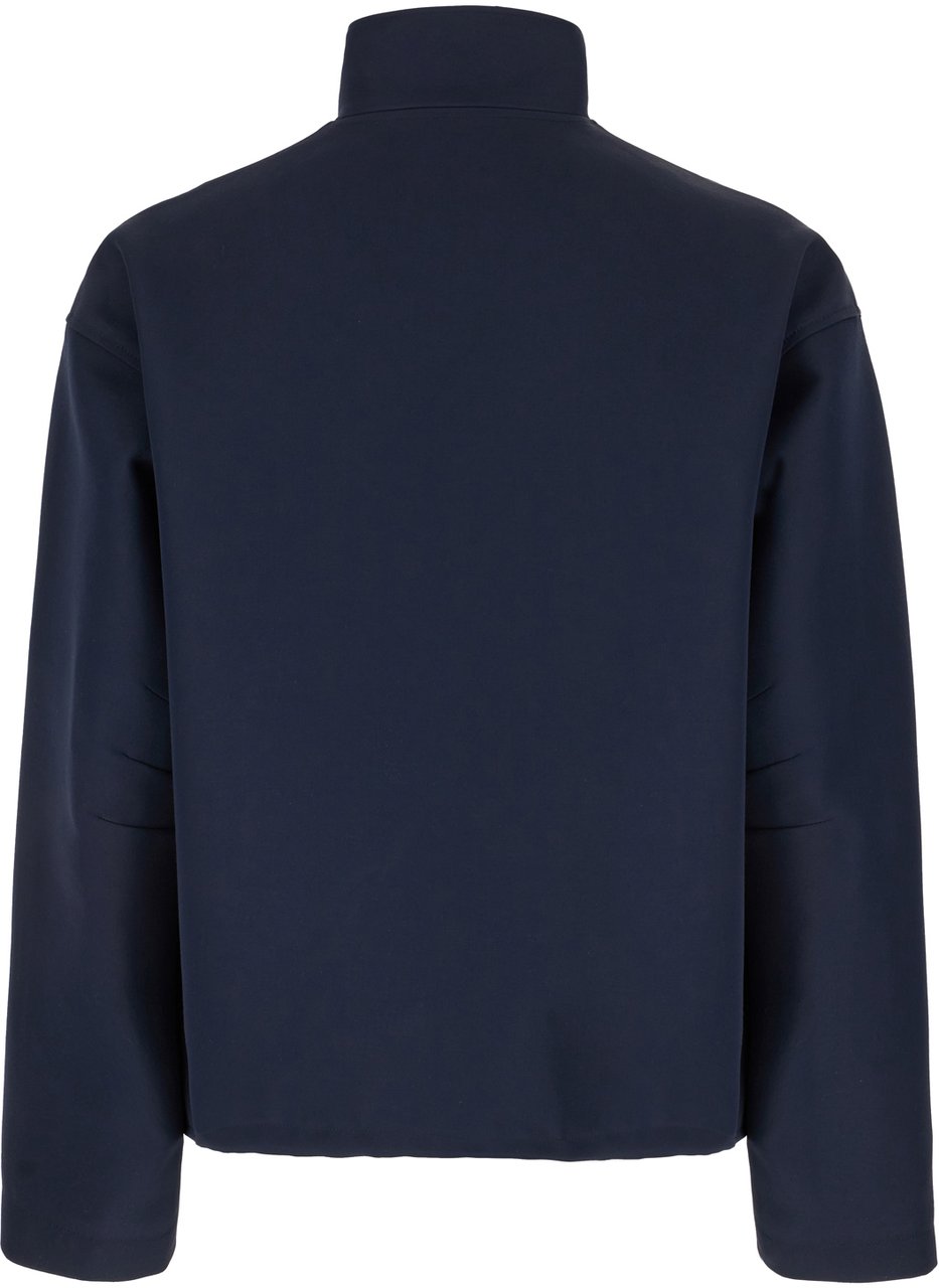 Gucci Gucci Navy blue wool blend jacket Blauw