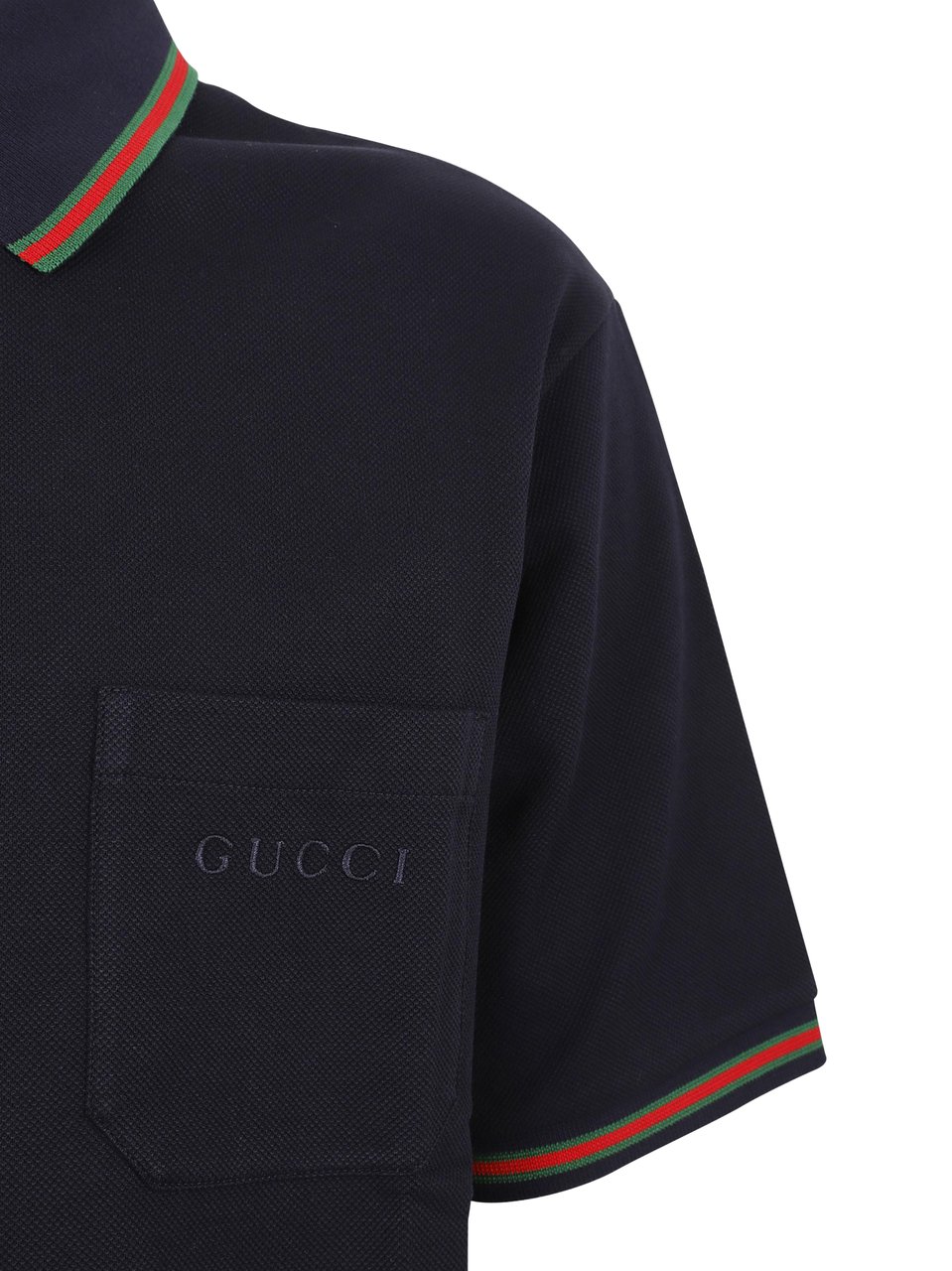 Gucci S/s Polo Blauw