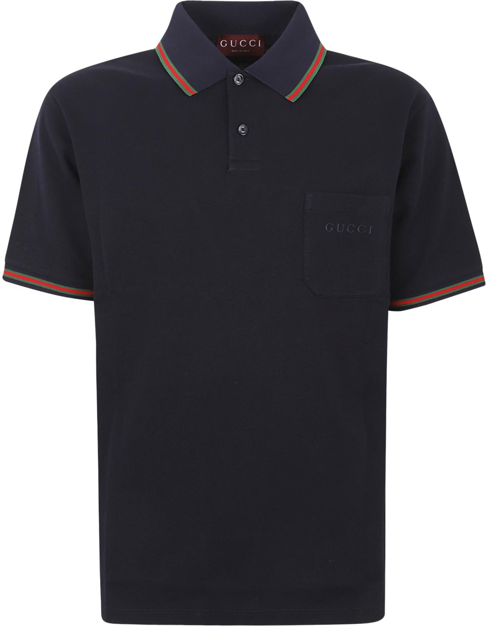 Gucci S/s Polo Blauw
