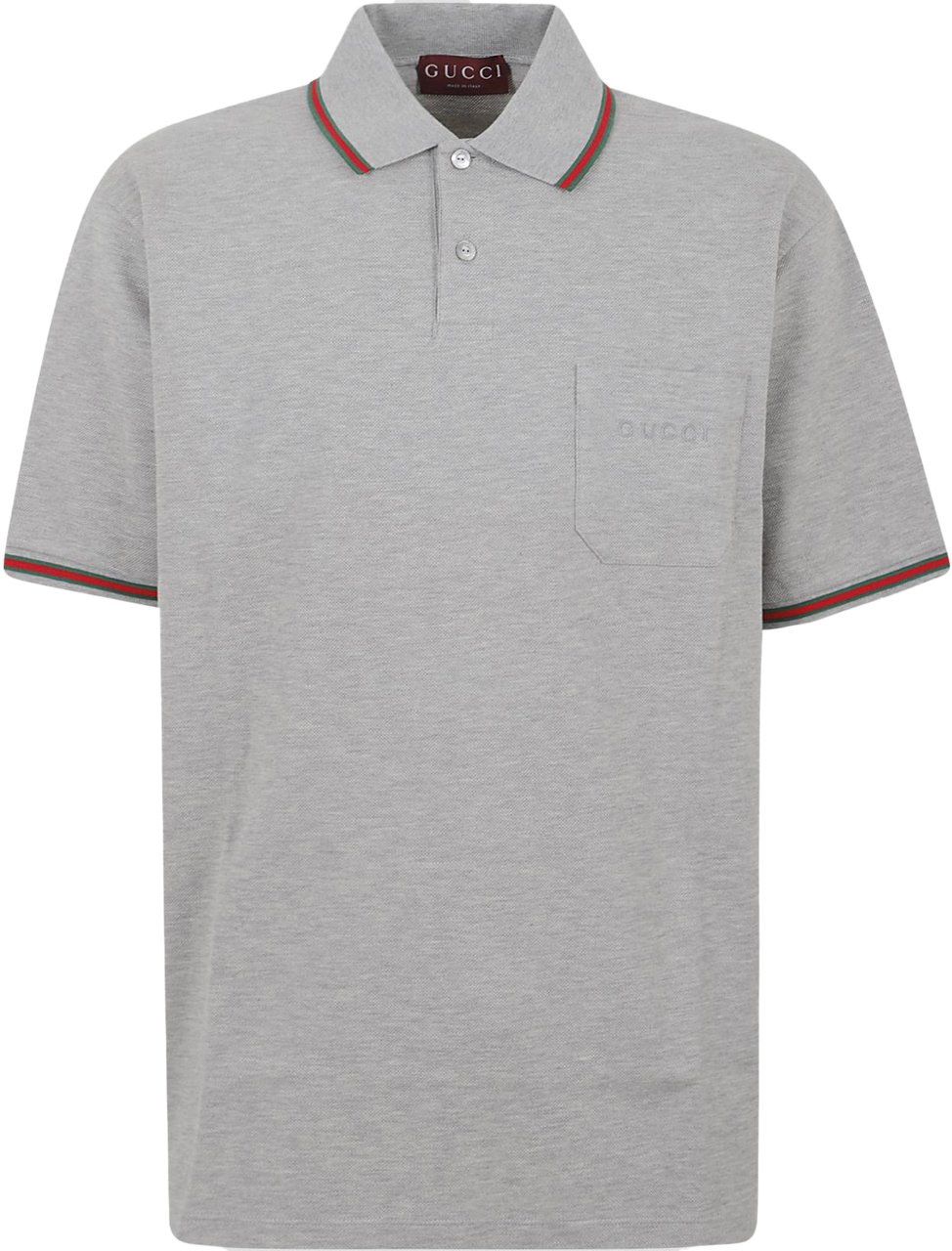Gucci S/s Polo Grijs