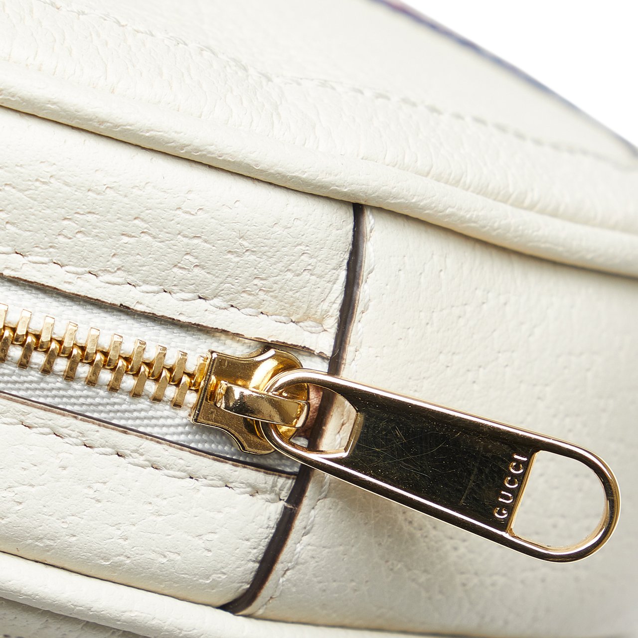 Gucci Mini Leather Round Ophidia Backpack Wit