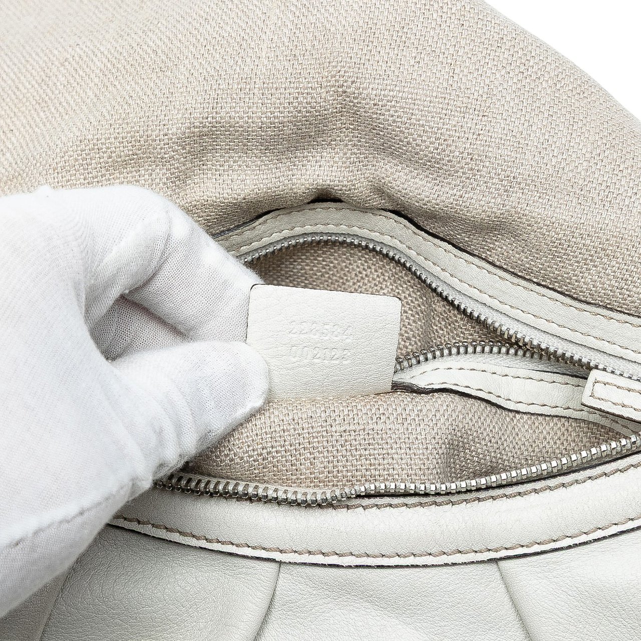 Gucci Medium Pebbled Calfskin Icon Bit Satchel Wit