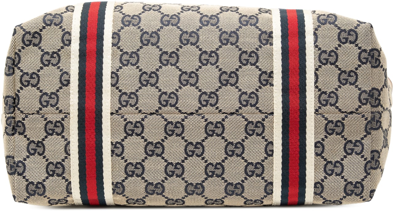 Gucci GG Canvas Jolicoeur Tote Bruin