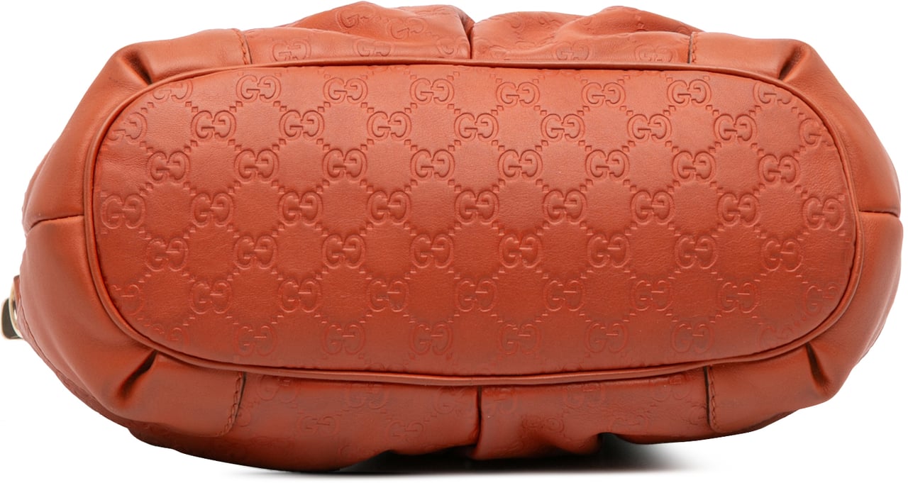 Gucci Guccissima Sukey Satchel Oranje