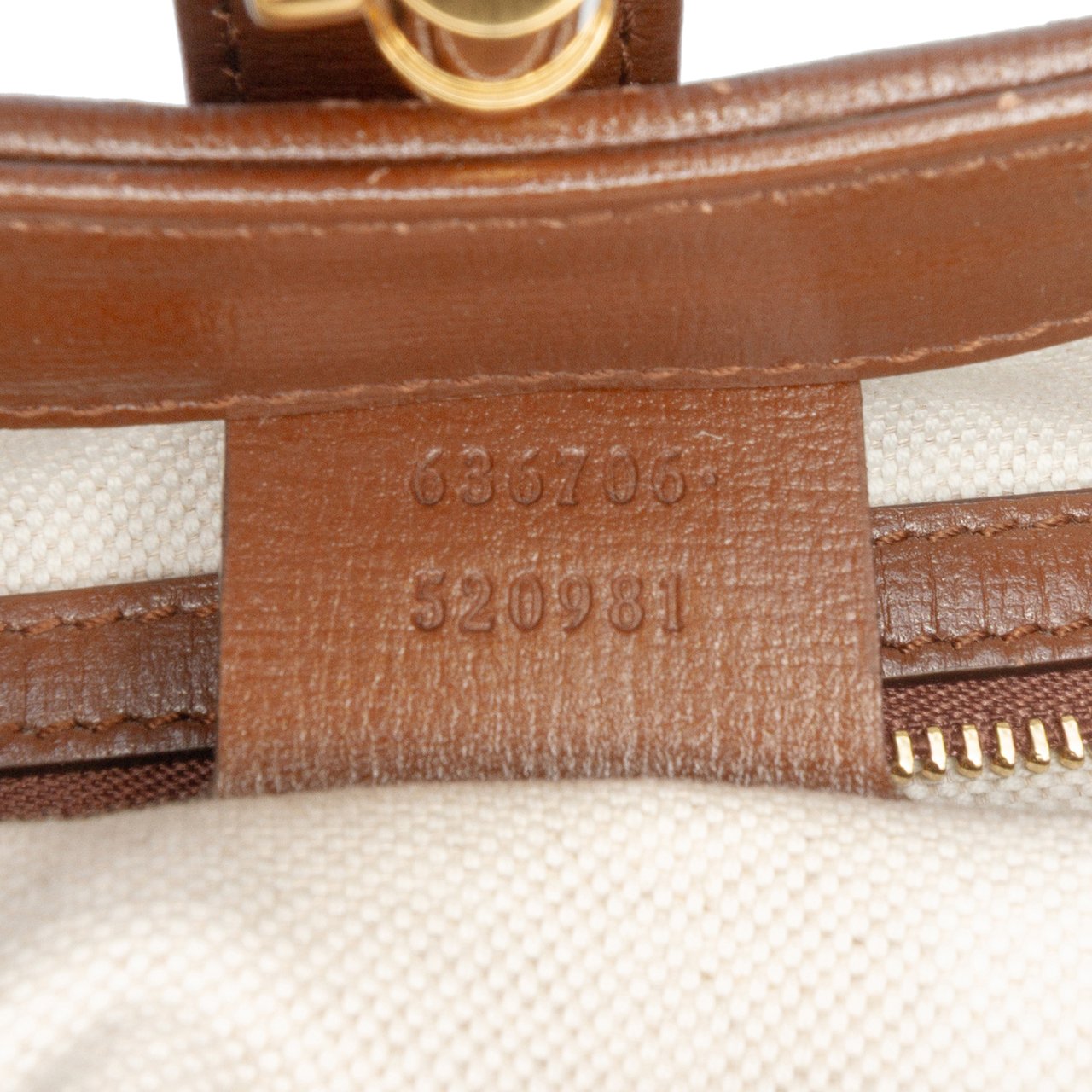 Gucci Small GG Supreme Web Geometric Jackie 1961 Crossbody Bruin