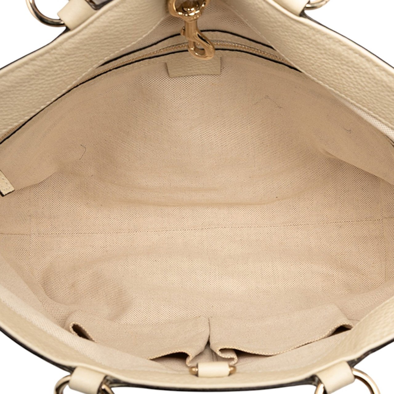 Gucci Large Raffia Bamboo Shopper Tote Groen