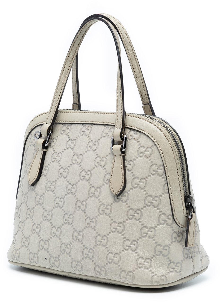 Gucci Mini Guccissima Dome Satchel Wit