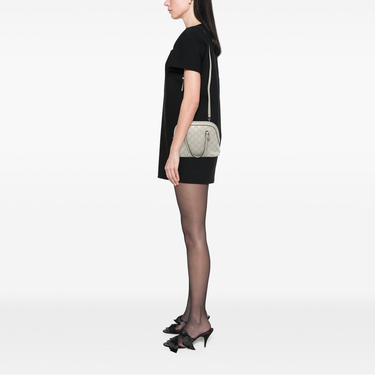 Gucci Mini Guccissima Dome Satchel Wit