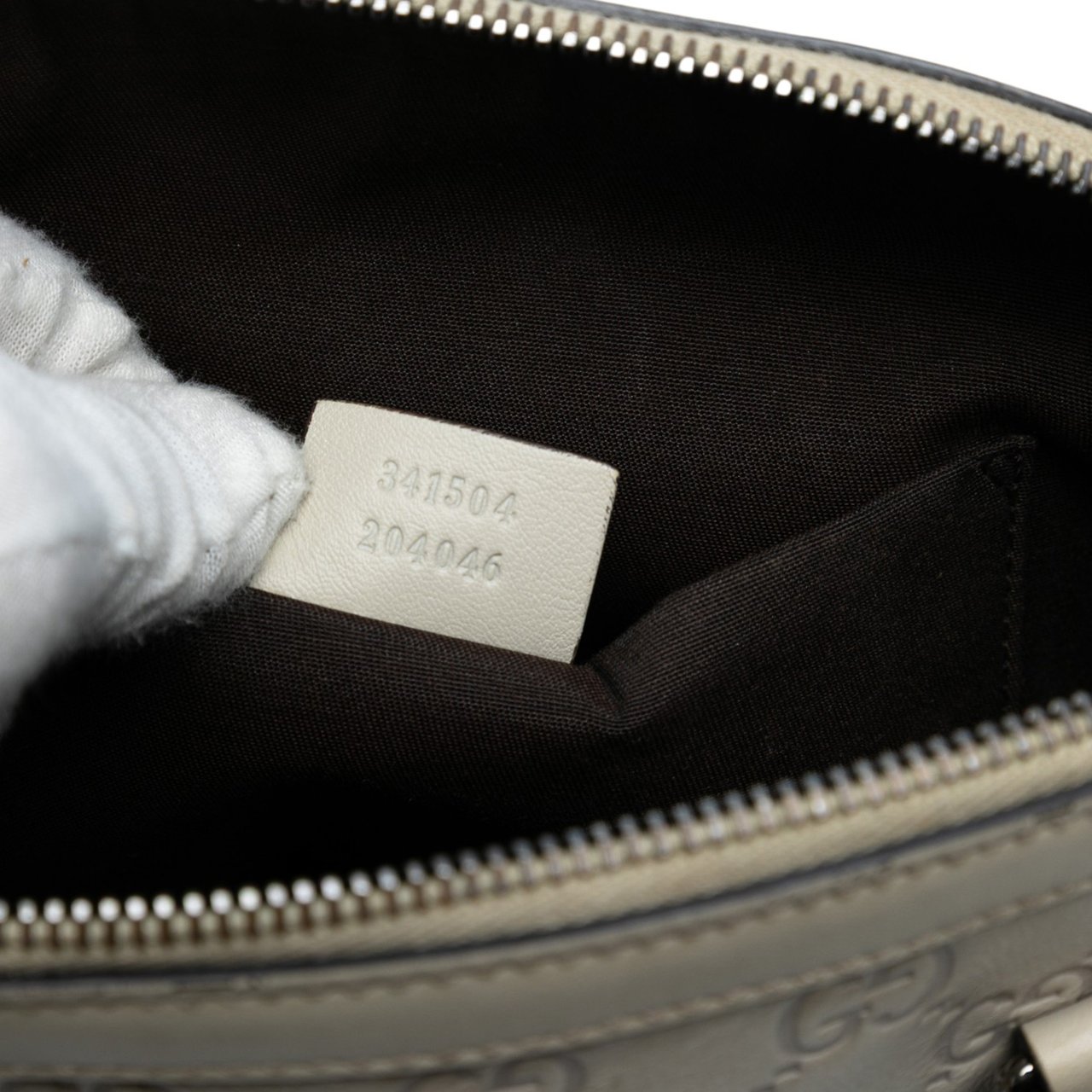 Gucci Mini Guccissima Dome Satchel Wit