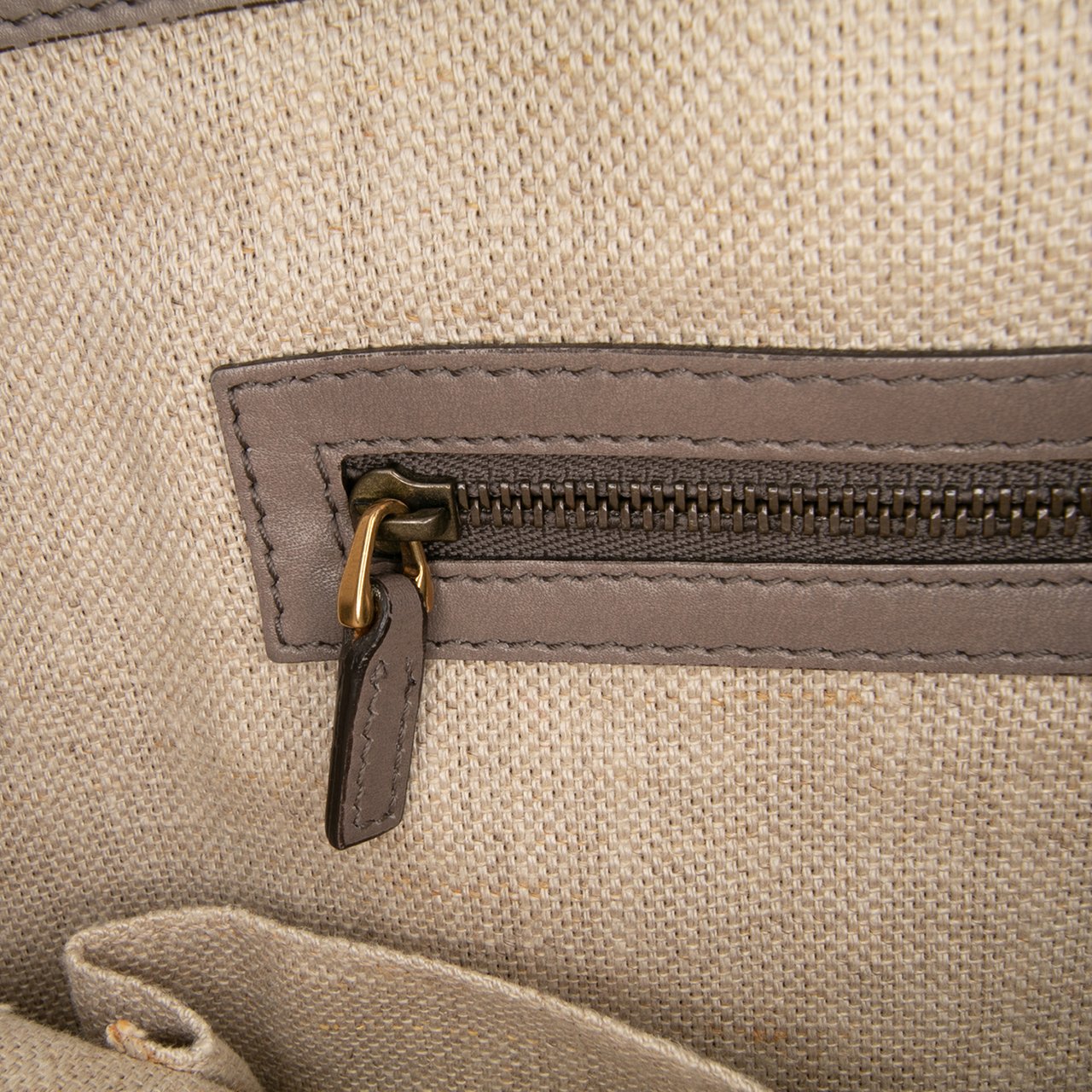 Gucci Large Microguccissima Brogue Duilio Tote Bruin