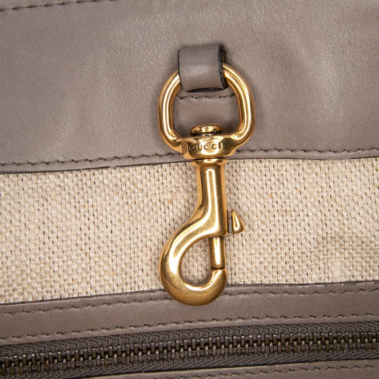Gucci Large Microguccissima Brogue Duilio Tote Bruin