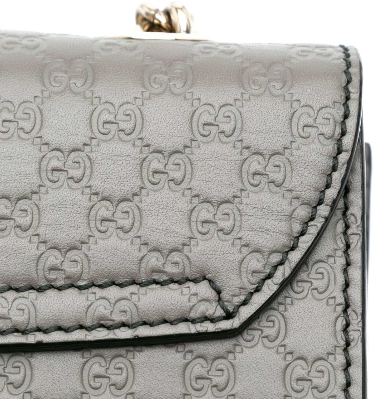 Gucci Mini Microguccissima Emily Crossbody Grijs