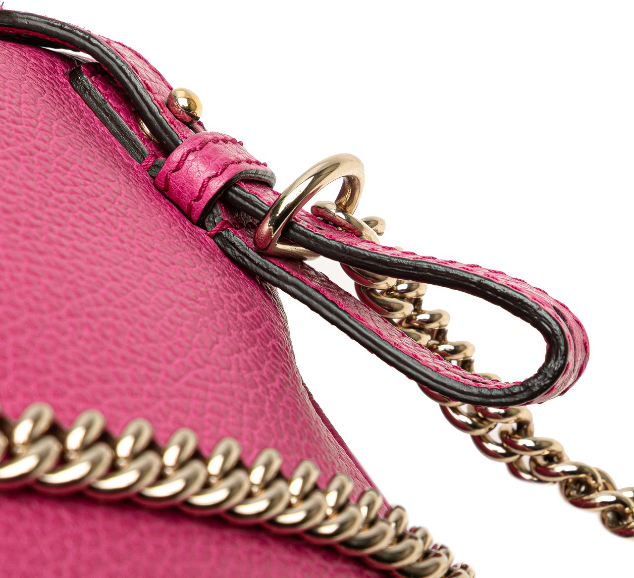 Gucci Leather Soho Backpack Roze