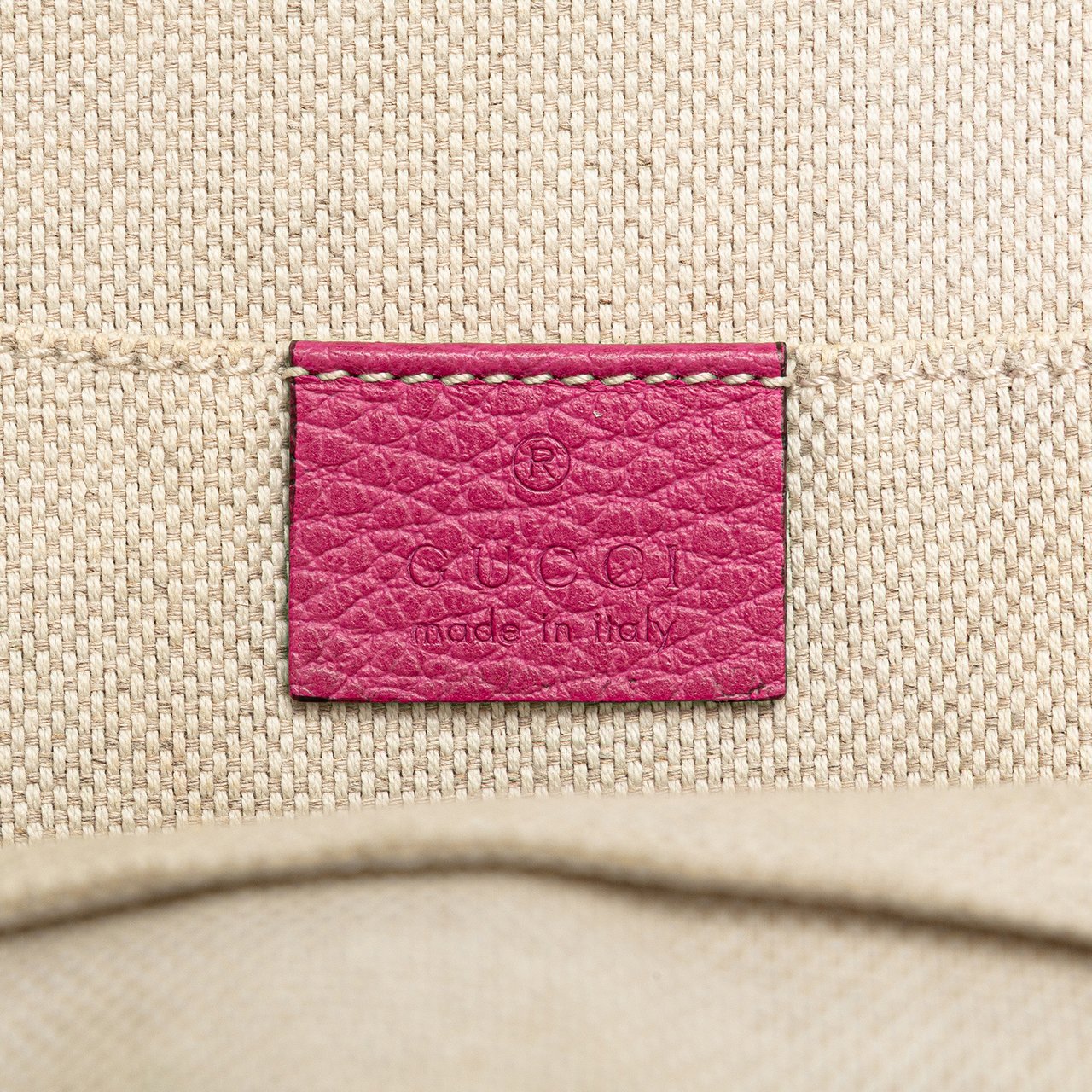 Gucci Leather Soho Backpack Roze