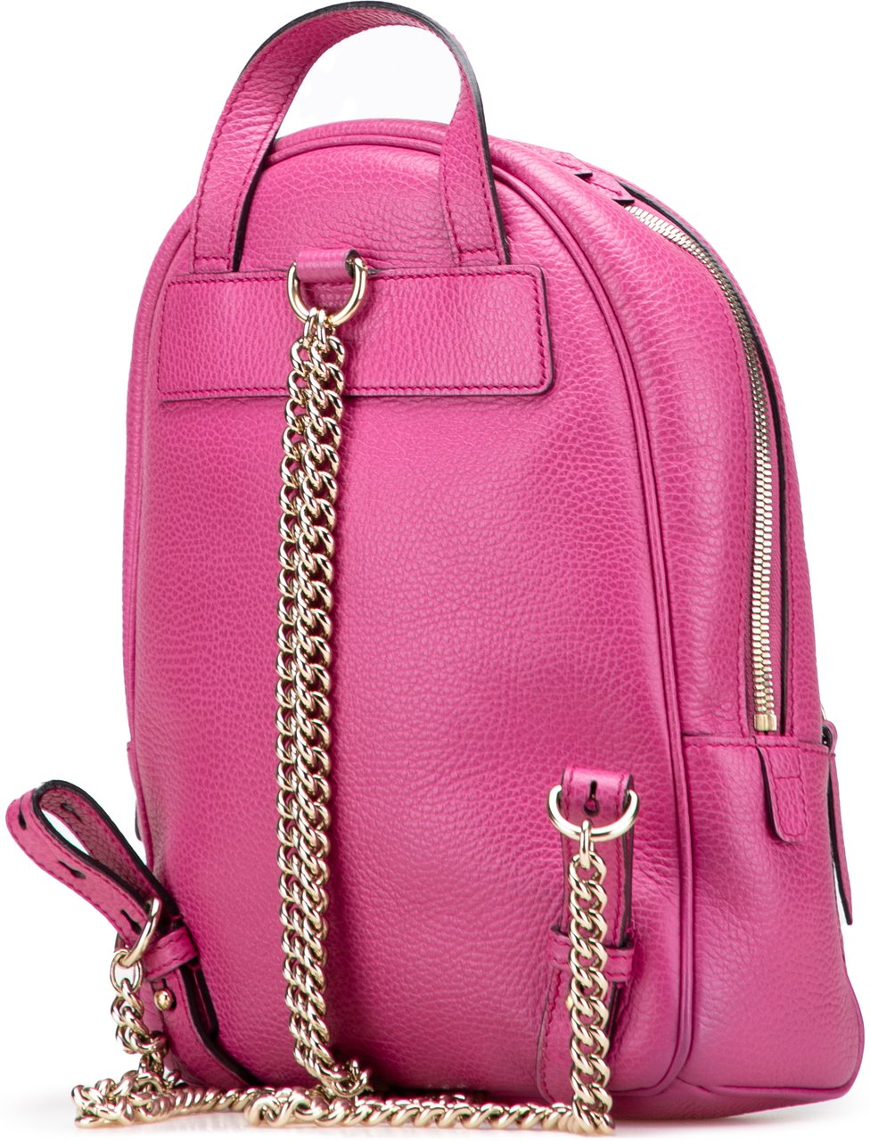Gucci Leather Soho Backpack Roze