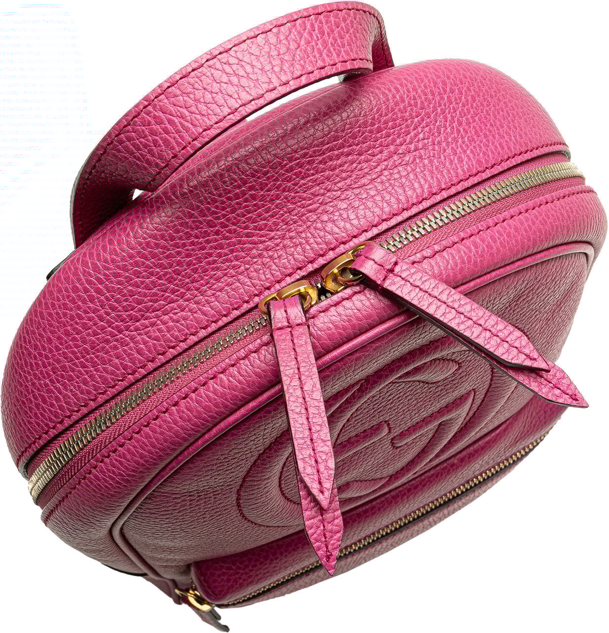 Gucci Leather Soho Backpack Roze