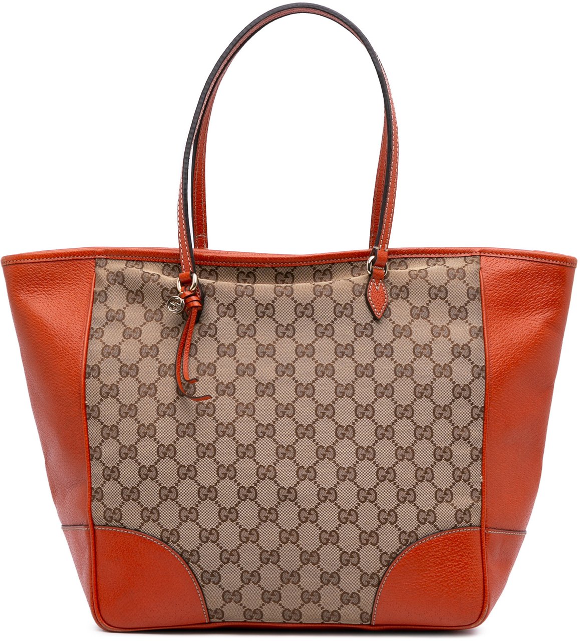 Gucci GG Canvas Bree Tote Bruin