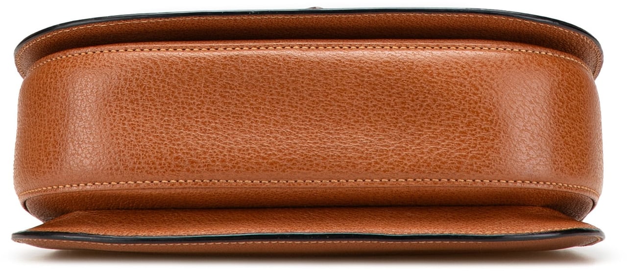 Gucci Grained Calfskin Bamboo Night Bruin