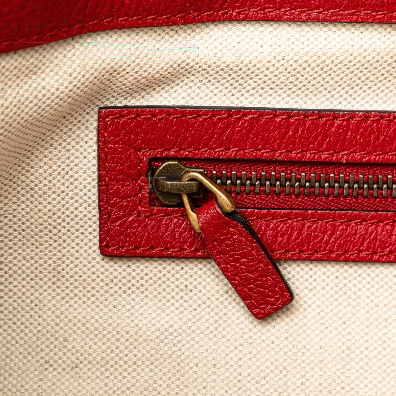 Gucci GG Supreme Bosco Web Satchel Bruin