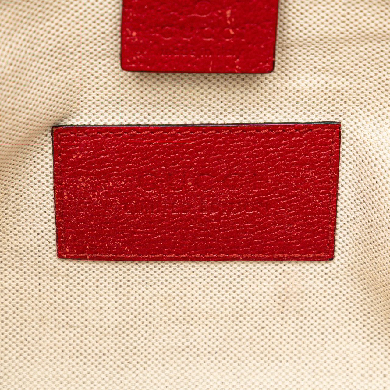 Gucci GG Supreme Bosco Web Satchel Bruin