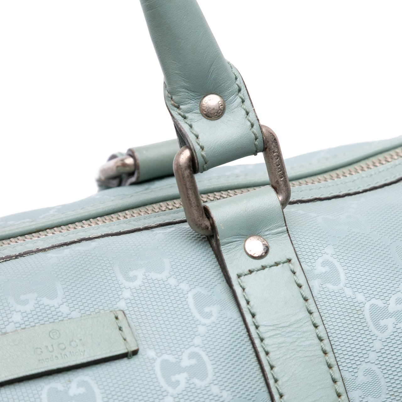 Gucci Medium GG Imprime Joy Boston Blauw