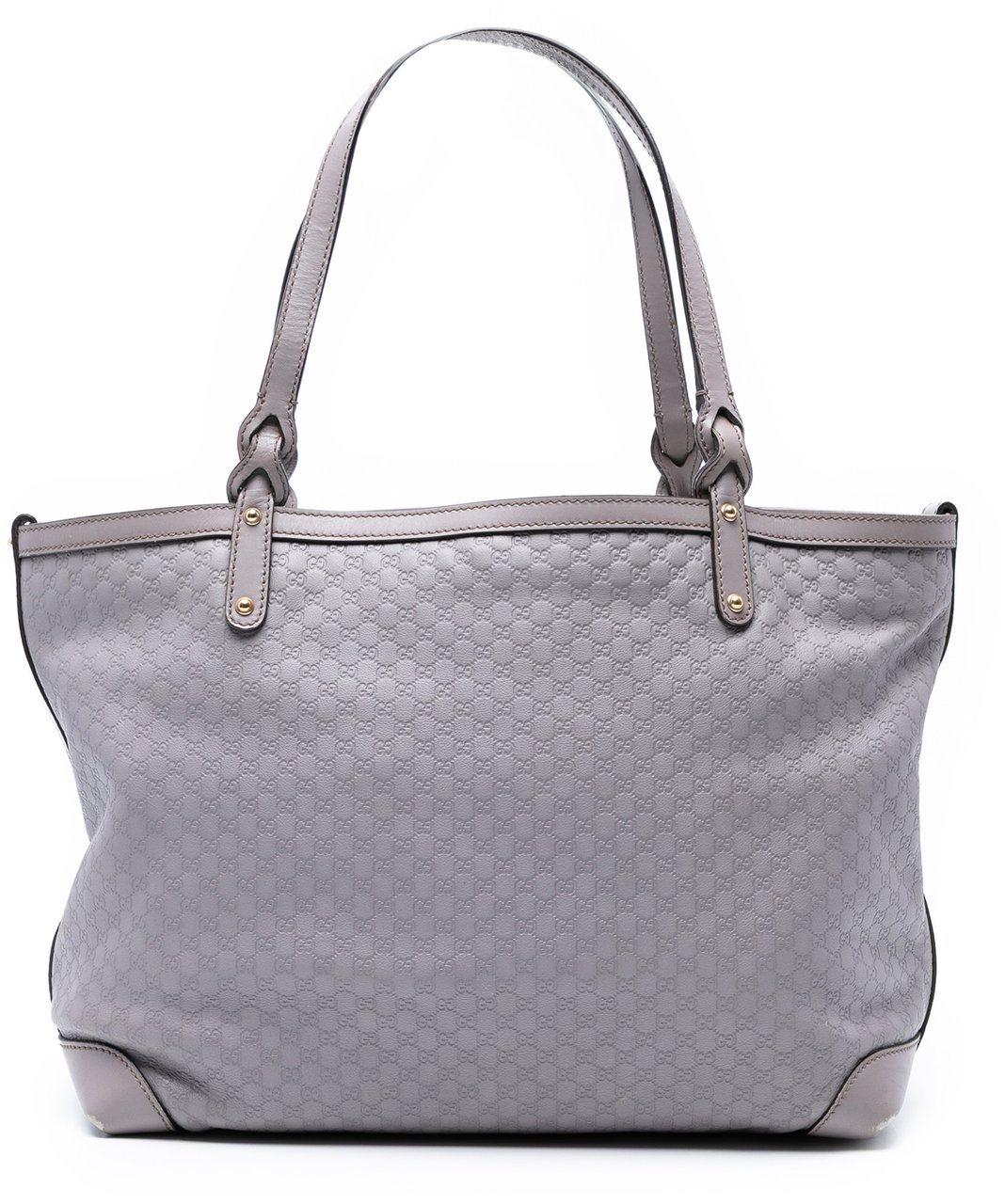 Gucci Medium Microguccissima Craft Tote Paars
