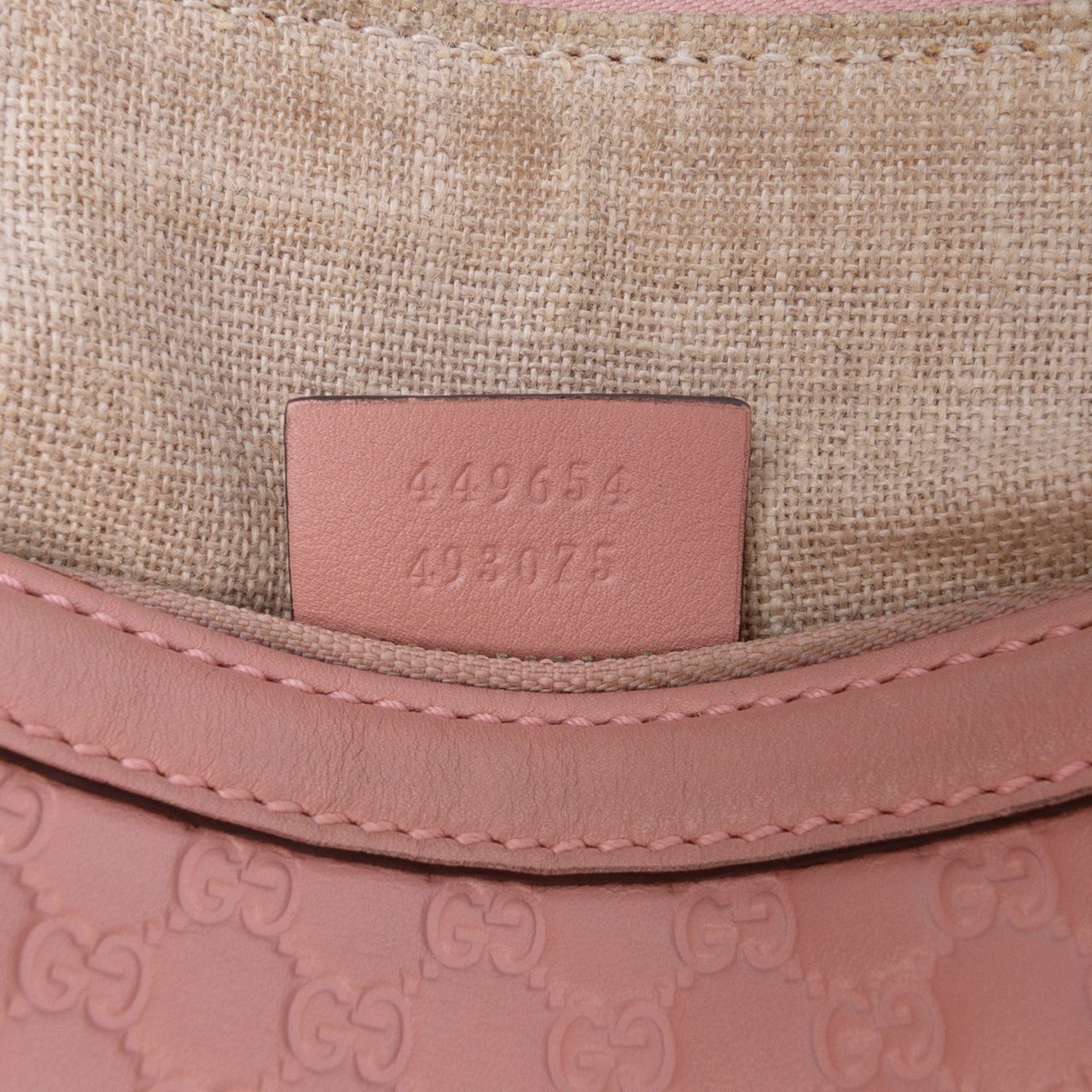 Gucci Mini Microguccissima Dome Satchel Roze