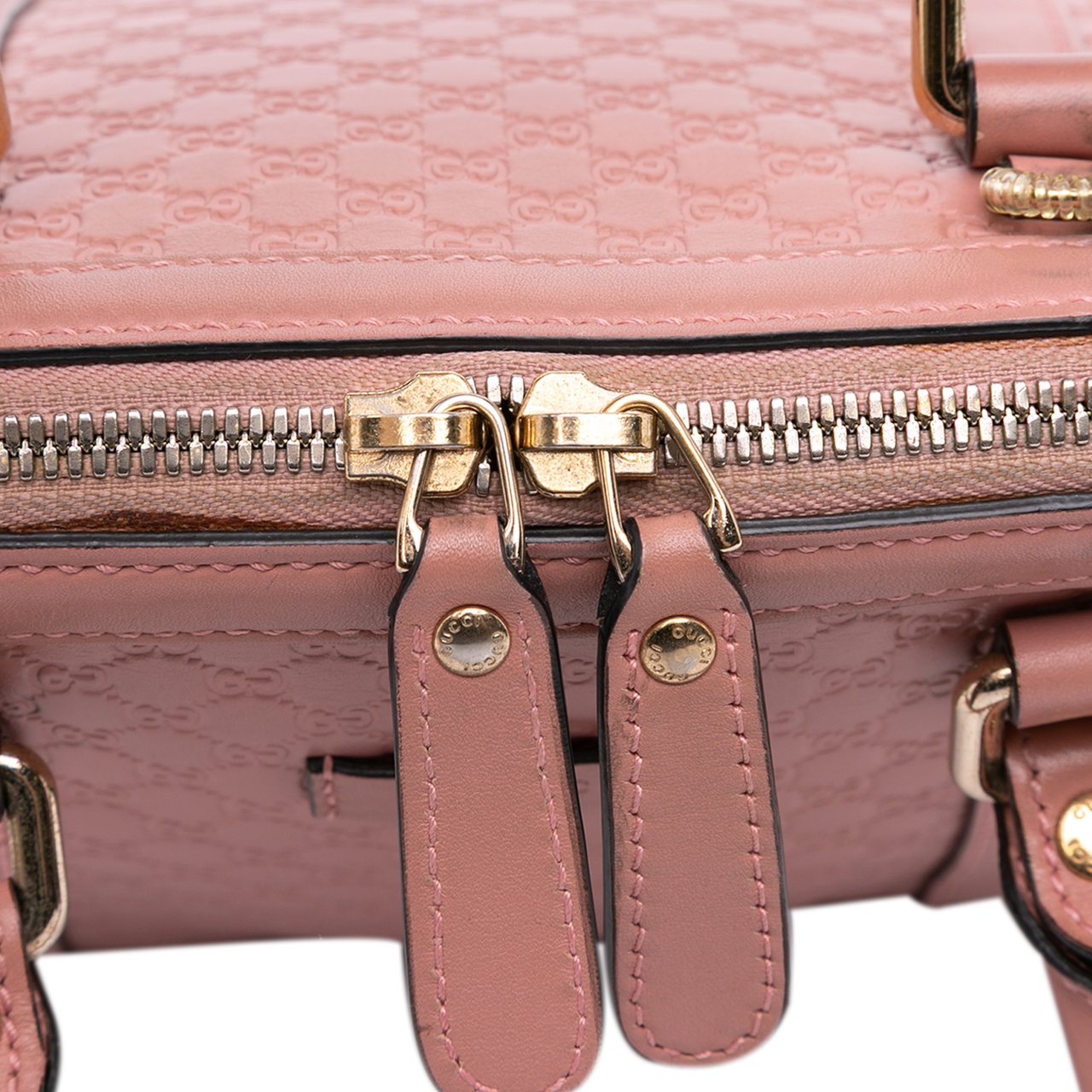 Gucci Mini Microguccissima Dome Satchel Roze