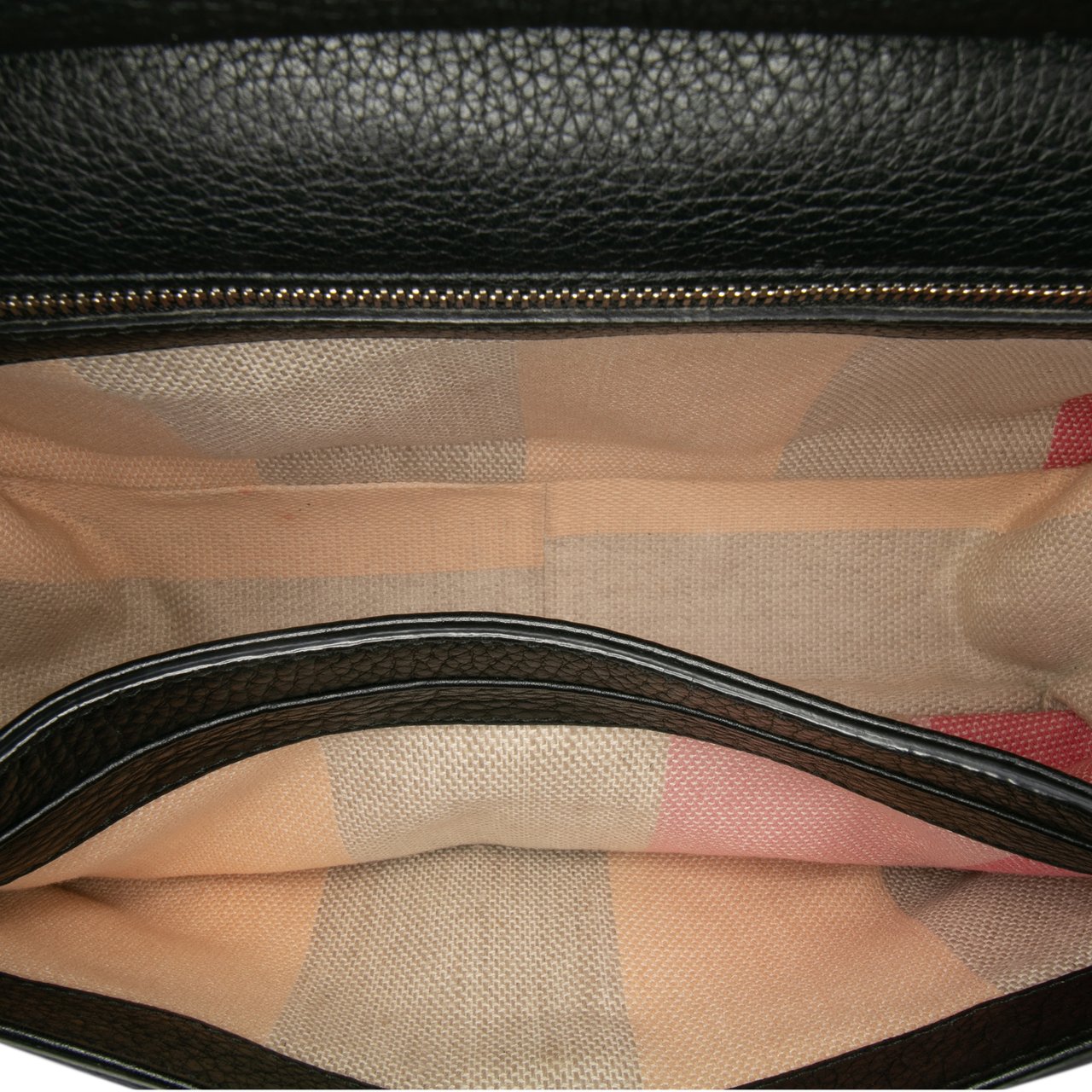 Gucci Medium Leather Bamboo Daily Crossbody Zwart