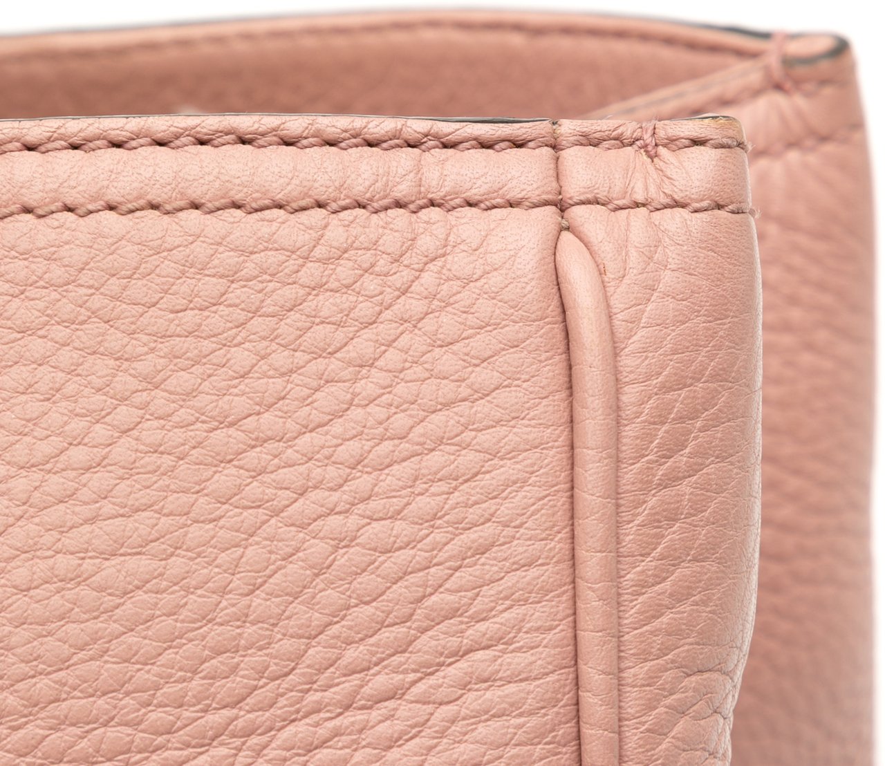 Gucci Medium Calfskin Bamboo Shopper Satchel Roze