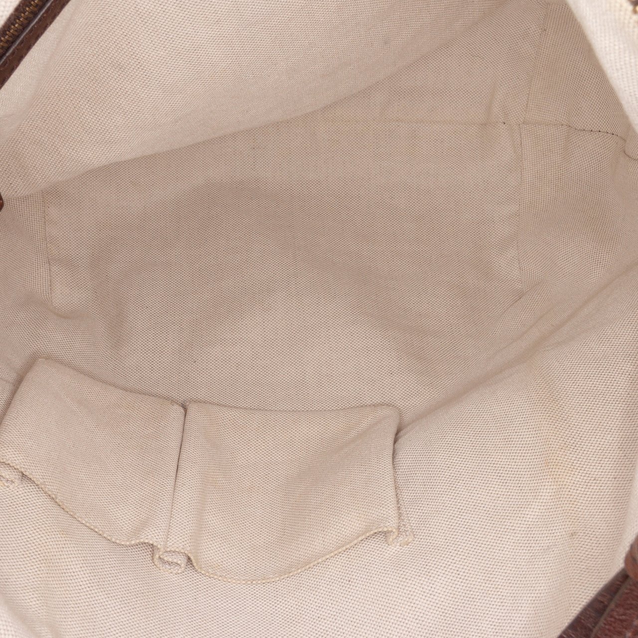 Gucci Medium GG Canvas Running Satchel Bruin