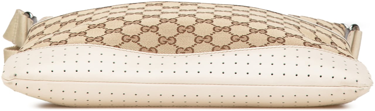 Gucci GG Canvas Crossbody Bruin