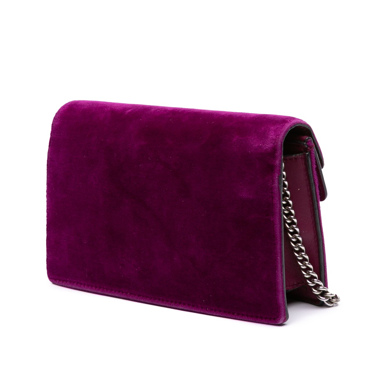 Gucci Mini Velvet Dionysus Crossbody Paars
