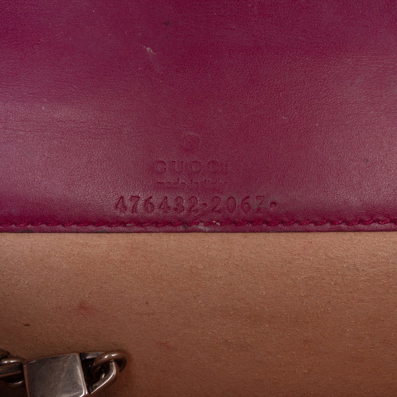 Gucci Mini Velvet Dionysus Crossbody Paars