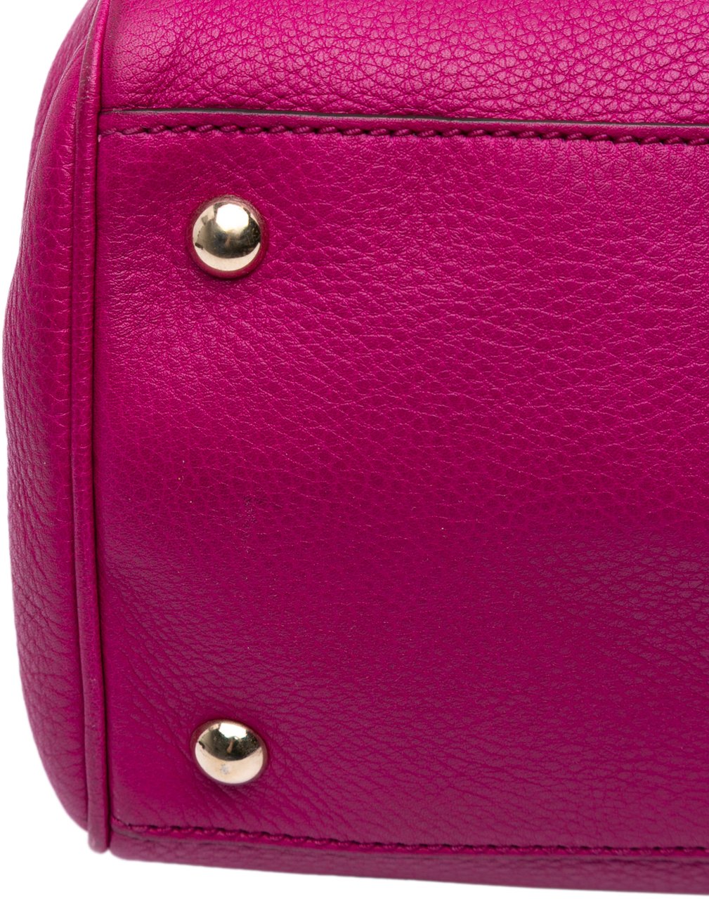 Gucci Medium Calfskin Bamboo Shopper Satchel Roze