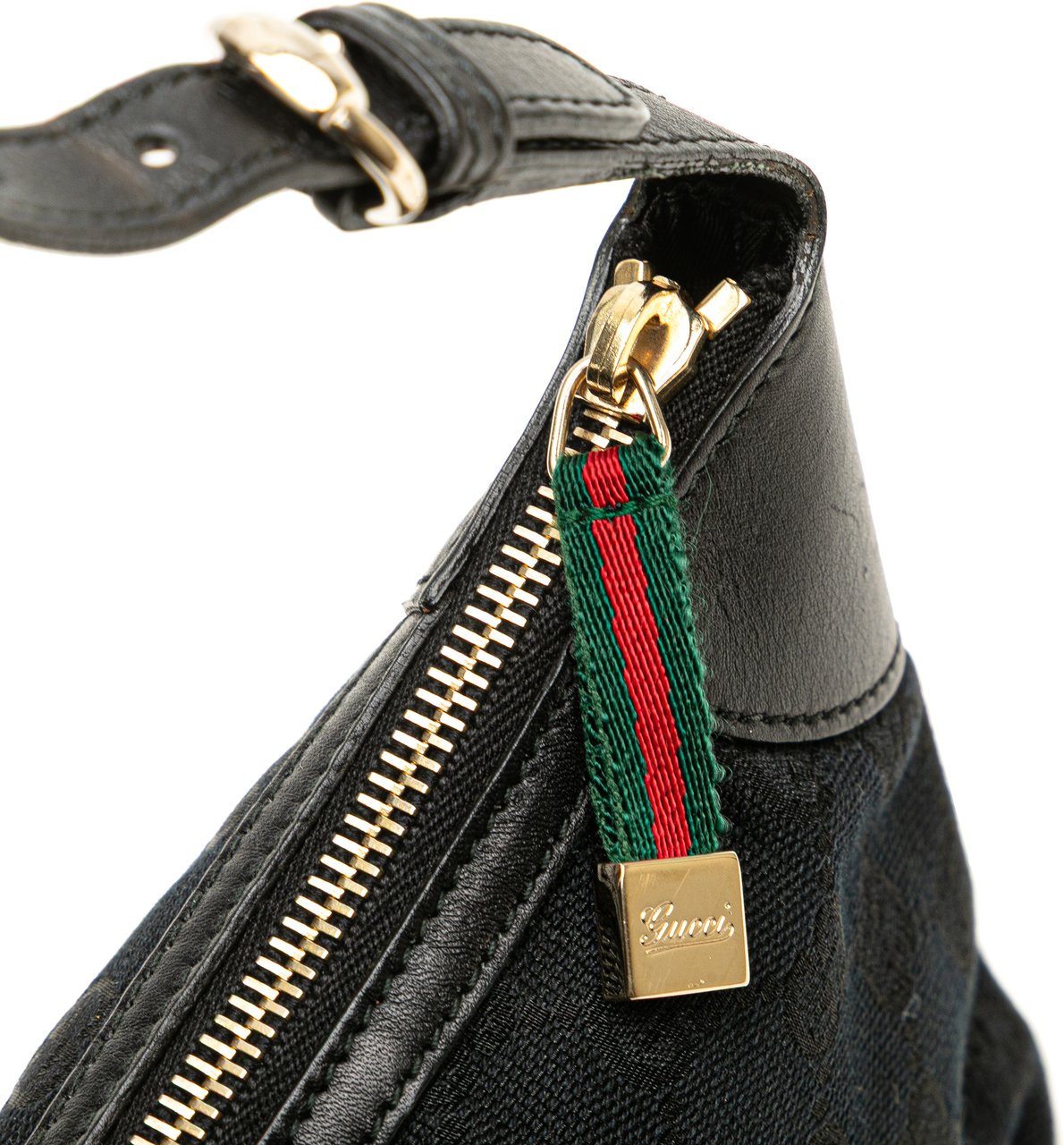 Gucci GG Canvas Web Handbag Blauw
