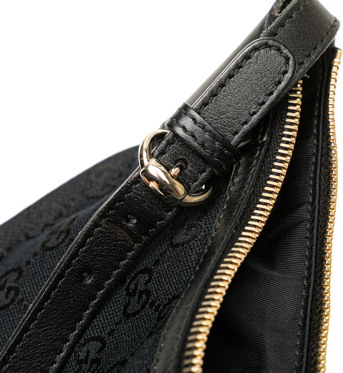 Gucci GG Canvas Web Handbag Blauw