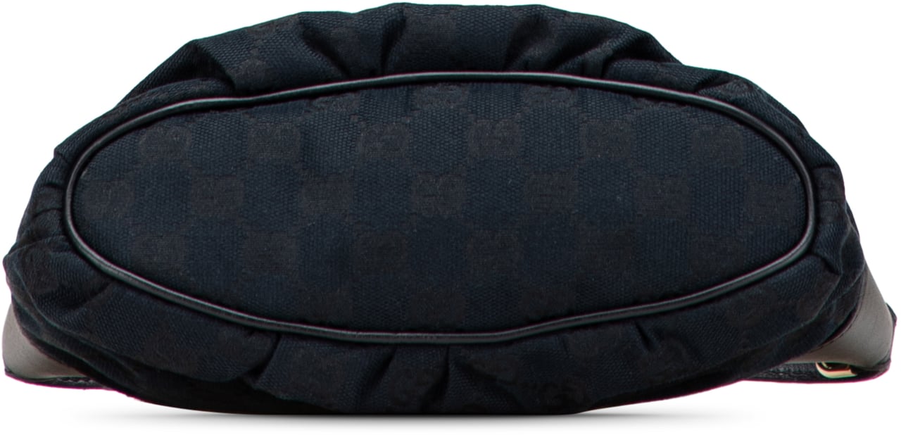 Gucci GG Canvas Web Handbag Blauw