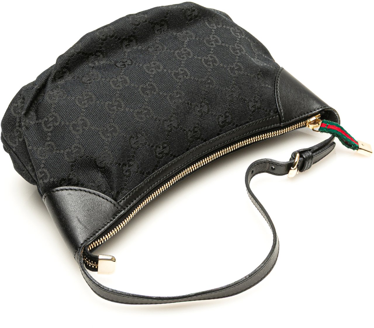 Gucci GG Canvas Web Handbag Blauw