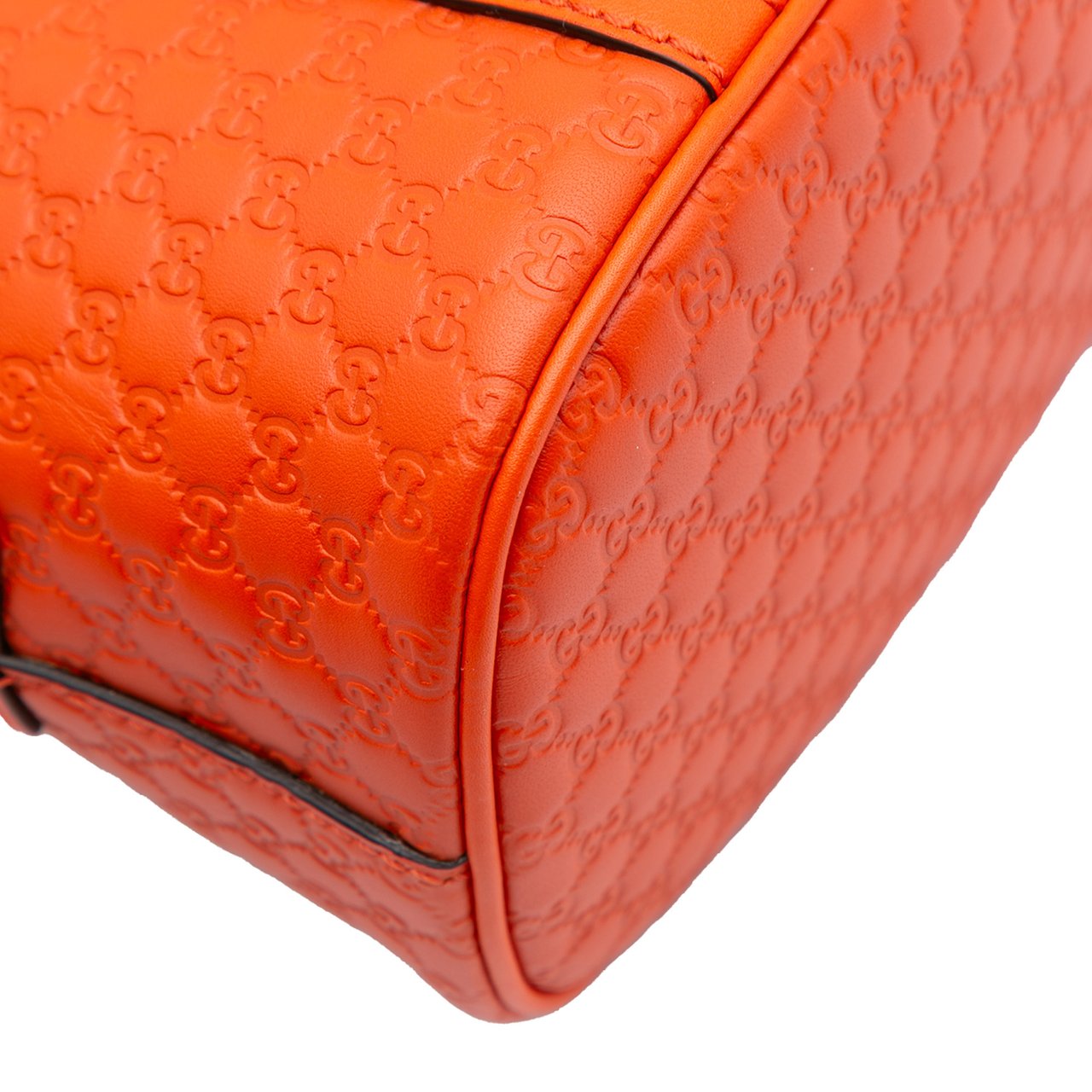 Gucci Mini Microguccissima Dome Satchel Oranje