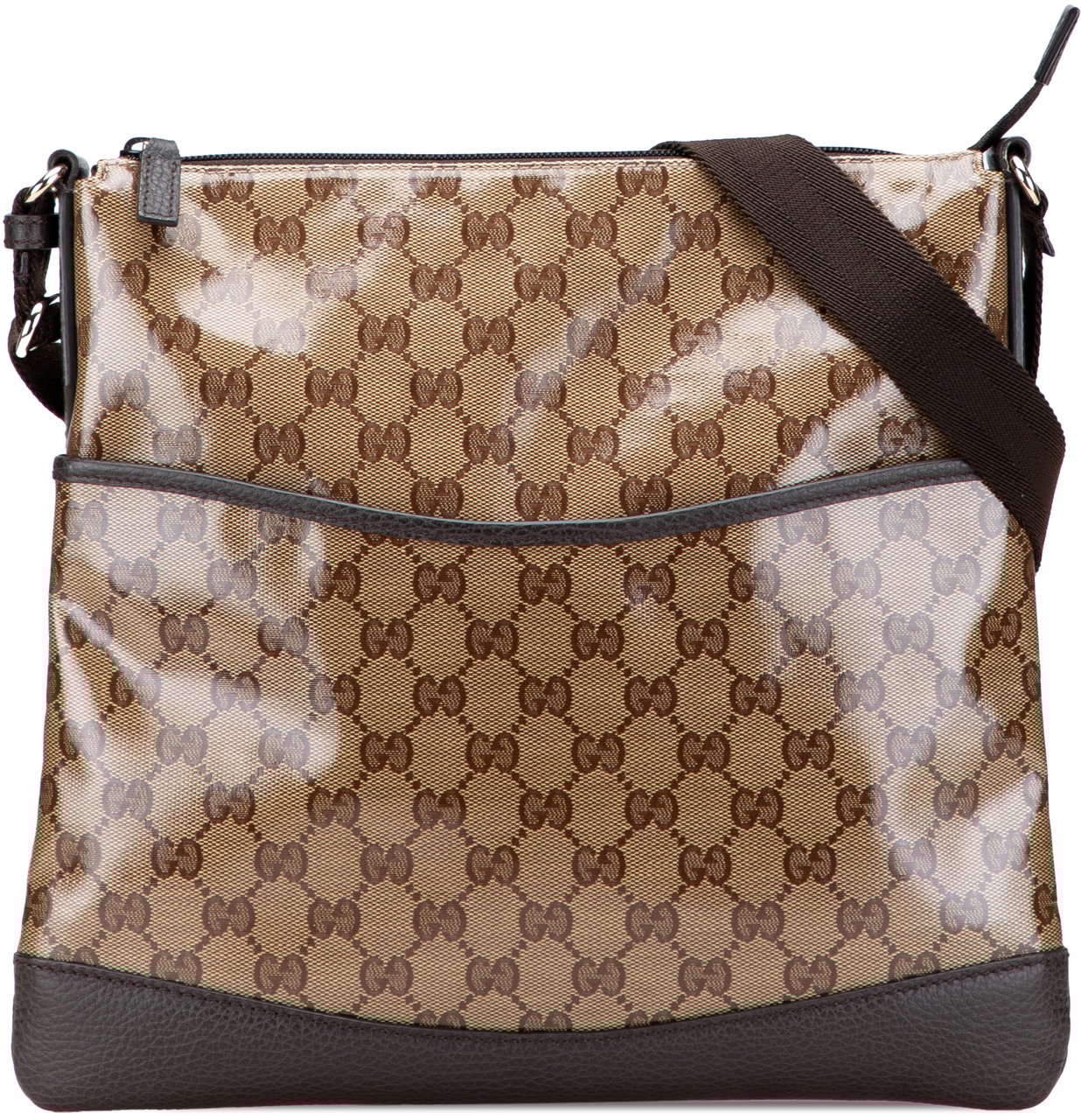 Gucci GG Crystal Crossbody Bruin