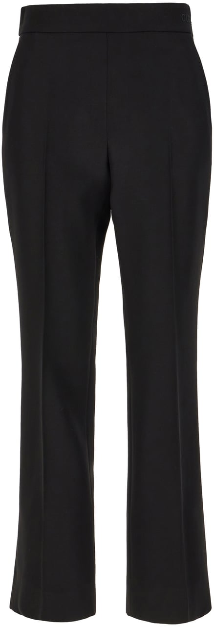 Gucci Gucci Black wool blend pants Zwart