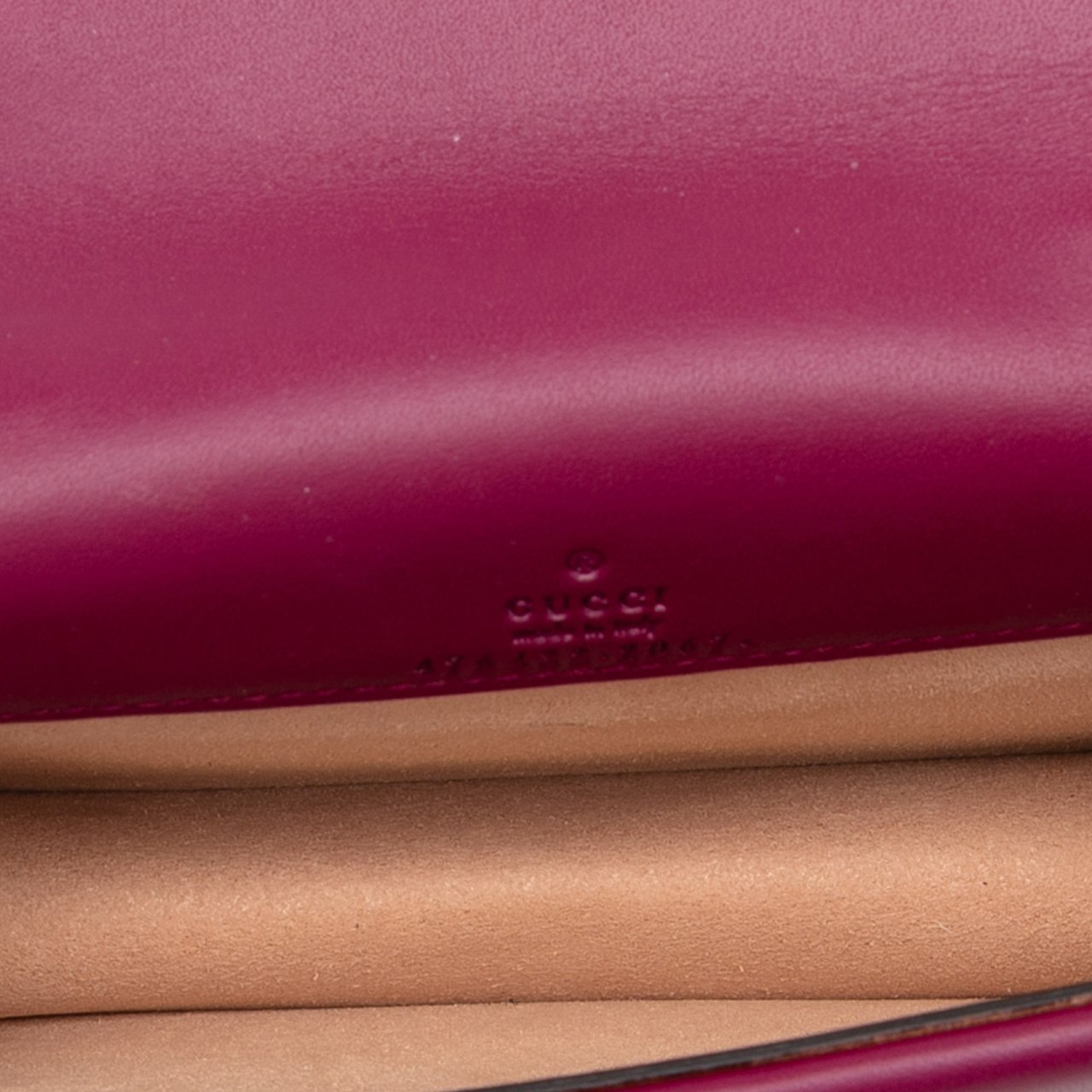 Gucci Mini Velvet Dionysus Crossbody Paars